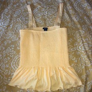 RUE 21 Yellow Tank